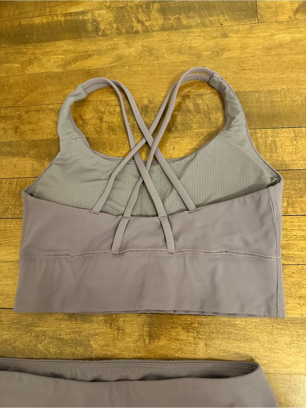Quince Tennis Skort Sports Bra Set Lavender Athleisure Small - Picture 4 of 4